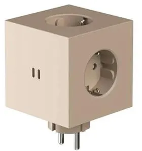 Avolt Square 2 jatkojohto Beige