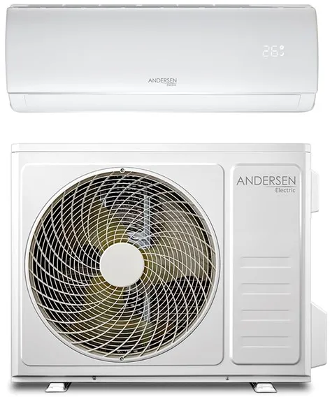 Andersen Electric AE 12000 ilma/ilmalämpöpumppu, WiFi:llä, 3.8 kW, 5–72 m², valkoinen
