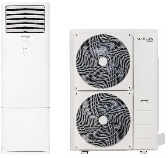 Andersen Electric Apollo 48000 ilma/ilmalämpöpumppu, 18.5 kW, 45–370 m², valkoinen